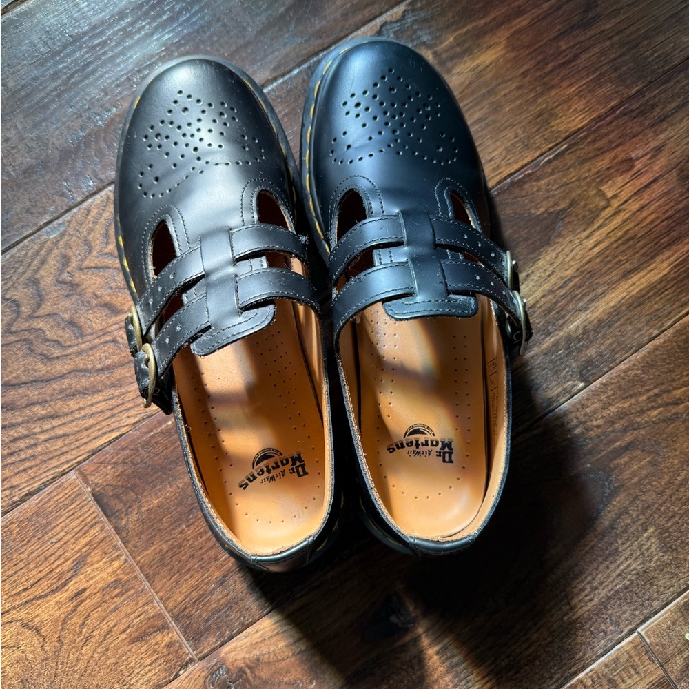 Dr. Martens Black Smooth Leather Mary Jane 8065